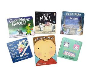 Bundle of 6 Baby Board Books  Sandra Boynton, Peggy Rathmann, Joan Holub
